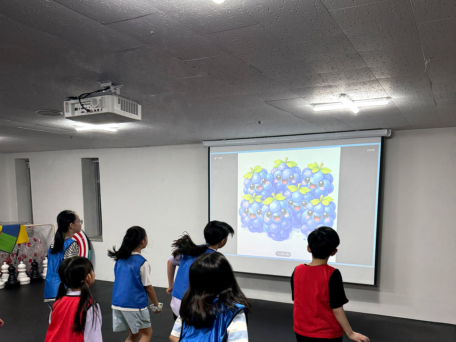 스포무브: 시지각 움직임 놀이체육 실제 수업 장면